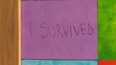 Part of mosaic at the Rowan