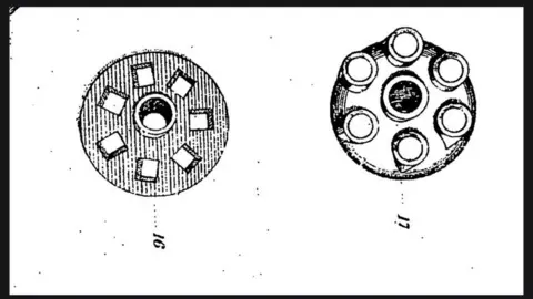 UK Intellectual Property Office Presses to make different shaped bullets