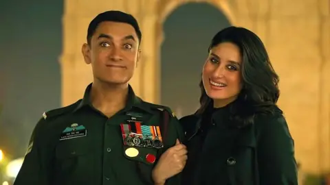 Aamir Khan & Kareena Kapoor Khan in Laal Singh Chaddha