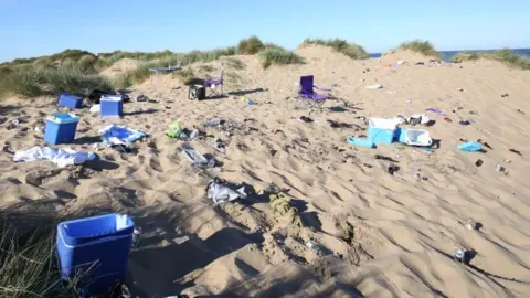 Dominic Darvell Formby beach