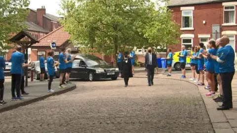 BBC Ron Hill funeral