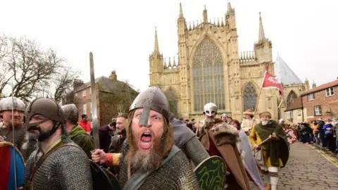 Jorvik Viking Festival Vikings in York