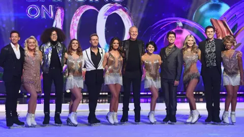 Getty Images The celebrity skaters taking part in the latest series of Dancing on Ice