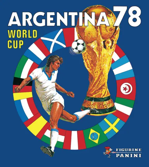 PAnini Front cover image from Panini's Argentina 78 World Cup sticker album