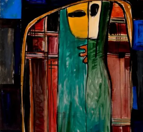 Sirak Melkonian Sirak Melkonian, Veiled Woman, 1957
