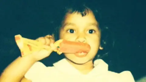 SALLY STORMONT Sally as a toddler