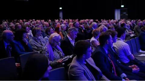 PA Media Delegates during the Conservative Party Spring Forum at Winter Gardens