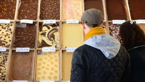 Lionel Heap People with chocolate