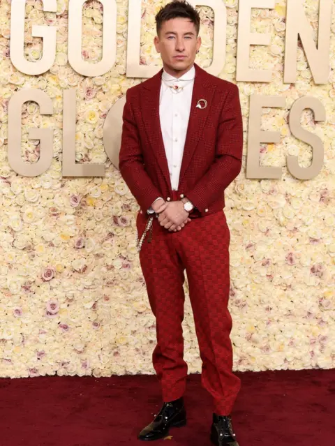 Getty Images Barry Keoghan attends the 81st Annual Golden Globe Awards at The Beverly Hilton on January 07, 2024 in Beverly Hills, California.