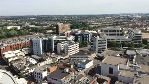 BBC Swindon skyline