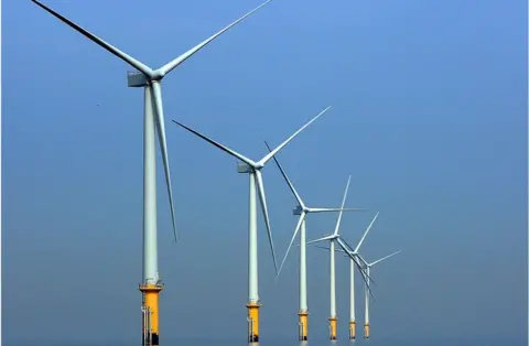 Getty Images Offshore wind technology.