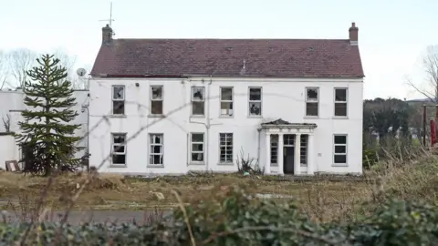 Niall Carson/PA Media The former Marianvale home in Newry was among several institutions where single mothers were sent to give birth