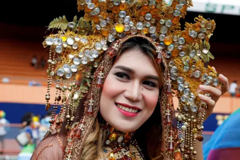 Erik De Castro/Reuters Revellers take part in a Gay Pride parade in Marikina, Philippines on 30 June 2018