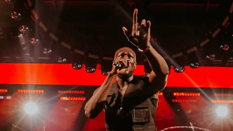 Getty Images Stormzy in concert