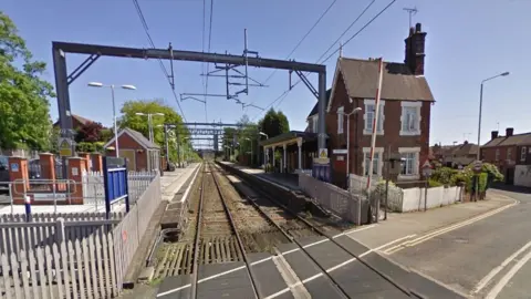 Google Alsager station