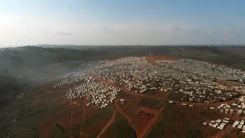 Unicef refugee camp