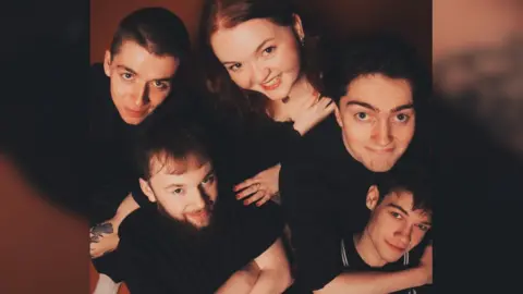 Ciaran Wilson Hannah and her band