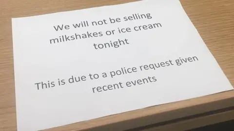 PA Milkshake ban notice