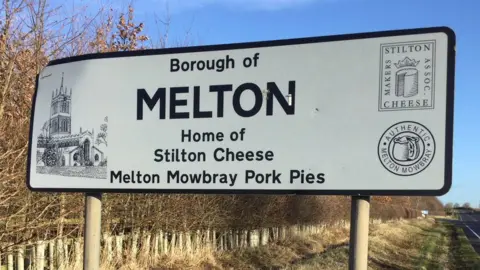 BBC Melton sign