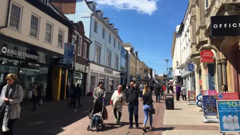 Ipswich town centre