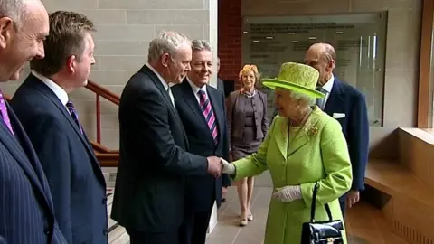 McGuinness queen handshake