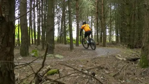 BBC Cannock Chase cycle track