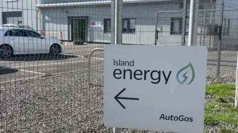 BBC Island Energy sign