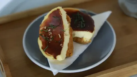 (A)manda Parkinson/BBC Laksa basque cheesecake