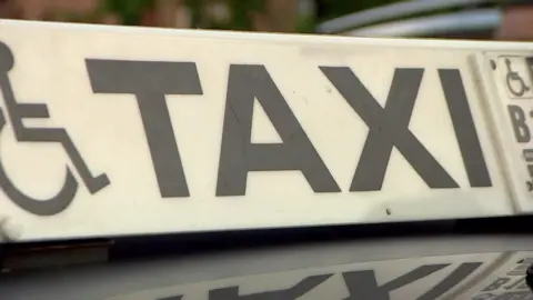 taxi sign