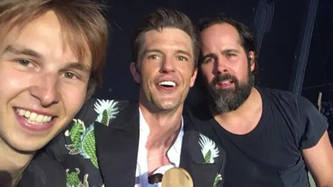 Antoine Demeule Antoine Demeule with Killers