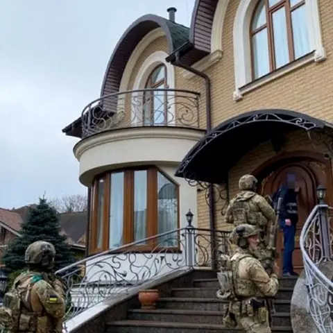 SBU/Telegram SBU raid on Metropolitan Pavel's residence