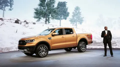 Getty Images Raj Nair, Ford Motor Company Executive Vice President and President of North America, introduces the 2019 Ford Ranger midsize truck at its debut at the 2018 North American International Auto Show January 14, 2018 in Detroit, Michigan. More than 5,100 journalists from 61 countries attend the NAIAS each year. The show opens to the public January 20th and ends January 28th.