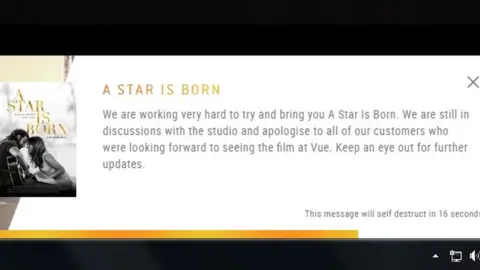 Vue The message on Vue's official website