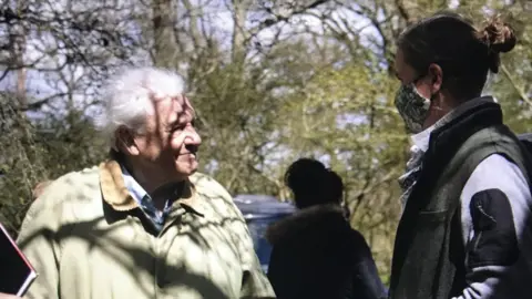 Katie Mayhew David Attenborough and Katie