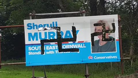 Sheryll Murray Defaced poster