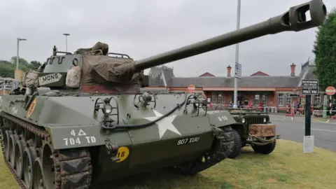 Severn Valley Railway Tank at railway station