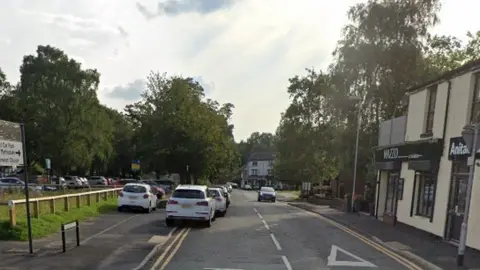 Google Radcliffe Street in Royton, Oldham