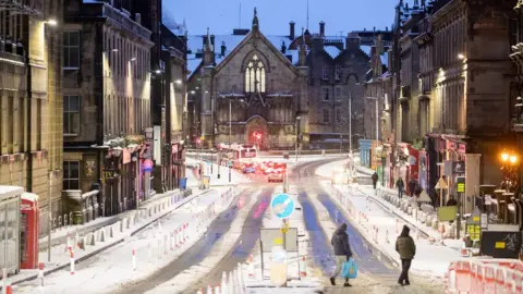 PA Media Streets in Edinburgh