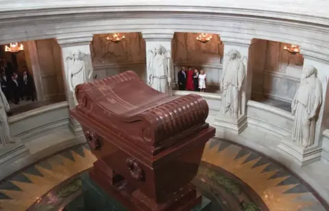 AFP Napoleon's tomb at Les Invalides in Paris, 2017 file pic