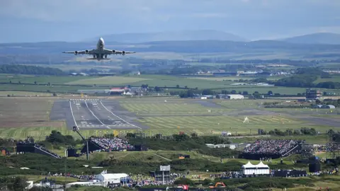 Getty Images Prestwick Airport