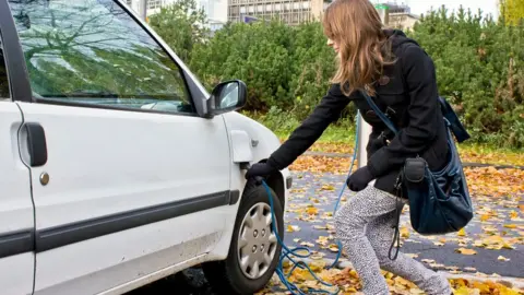 EPA Charging electric car