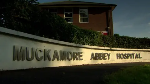 Muckamore Abbey Hospital sign