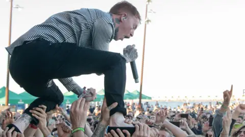 Getty Images Frank Carter and the Rattlesnakes performed at Primavera Sound in Barcelona in 2019