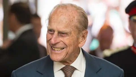 Getty Images Prince Philip, Duke of Edinburgh visits the Cardiff University Brain Research Imaging Centre on June 7, 2016 in Cardiff, Wales