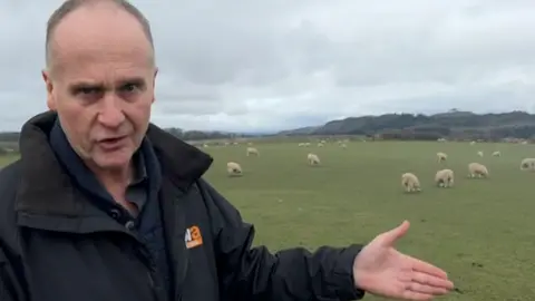 Trevor Wilson, sheep farmer