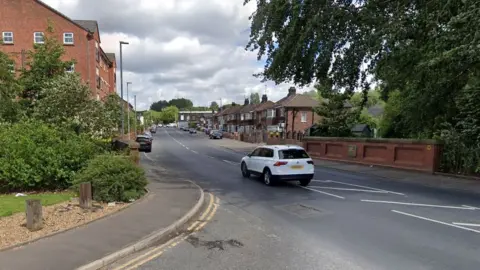 Google Waterloo Street in Crumpsall, Manchester