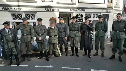 SS uniform-wearing group ordered to leave Sheringham 1940s festival