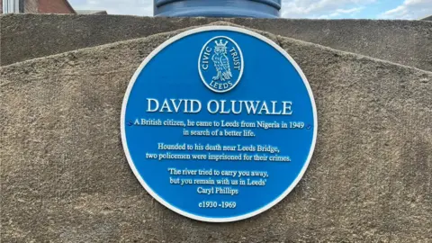 Blue plaque