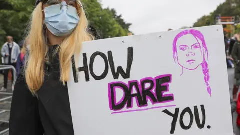Getty Images Climate change activists