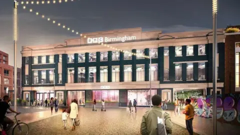 BBC Artist's impression of the Tea Factory